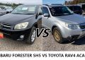 comparison rav4 vs forester